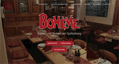 Desktop Screenshot of boheme.at